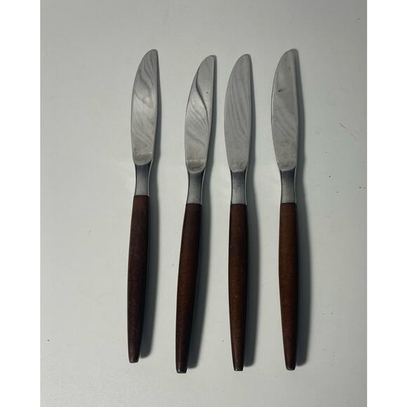 EKCO Eterna Japan Stainless Mid-Century 8.75" Knife Lot of 4 Knives - Picture 1 of 2